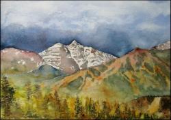 Stormy Maroon Bells