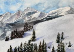 Top of Sun Up Bowl - Vail Ski Area